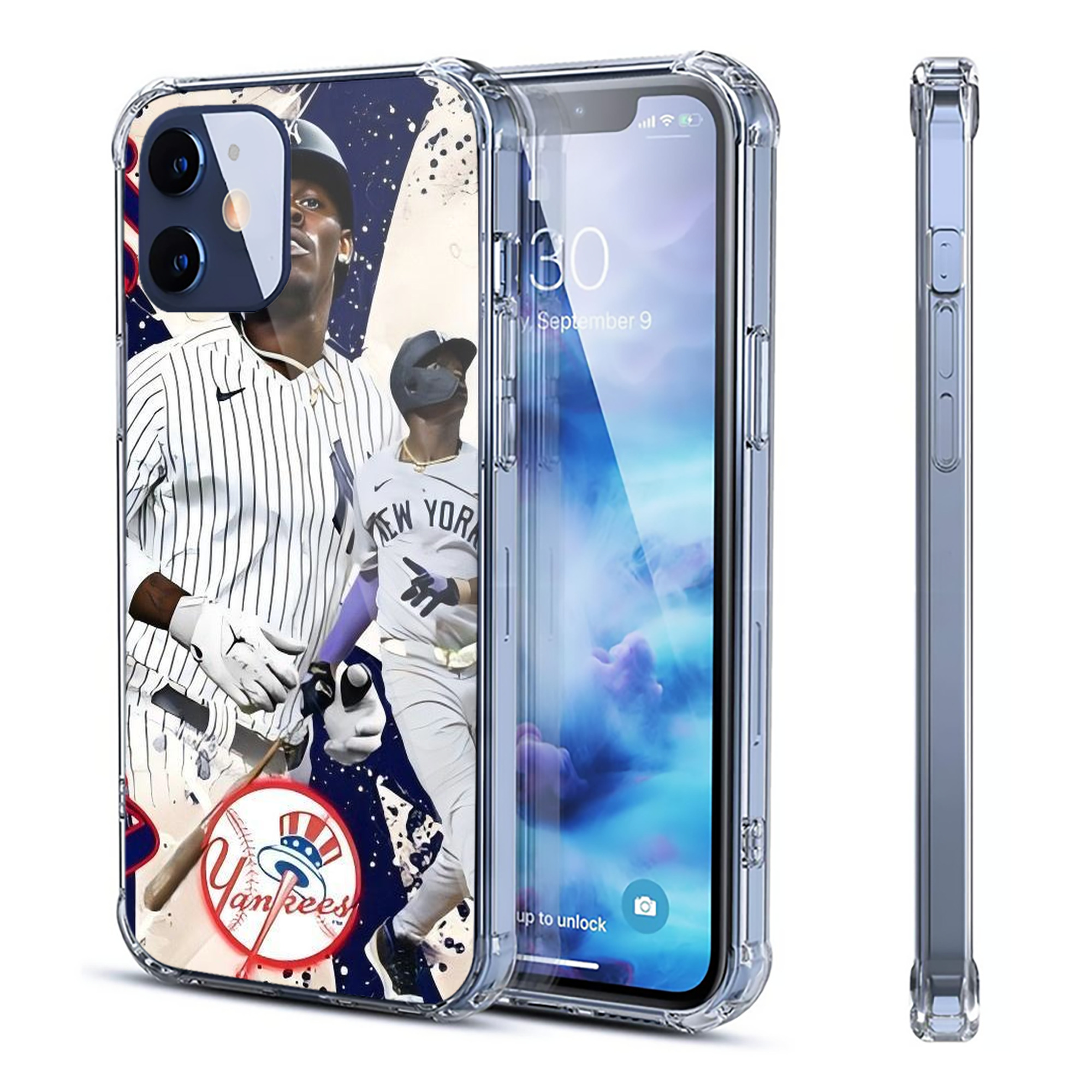 Jazz Chisholm Jr. 48 Clear IPhone 12 Case – Soft TPU With UV Print – Enhanced Drop Protection, Precise Fit, Anti-Fingerprint, Customizable Design, Scratch-Resistant, Yellow-Resistant